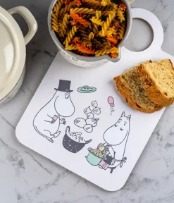 Muumi Bon Appétit Chop & Serve -leikkuu-/tarjoilulauta 21x31cm