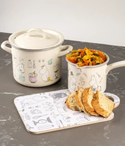 Muumi Bon Appétit Chop & Serve -leikkuu-/tarjoilulauta 21x31cm