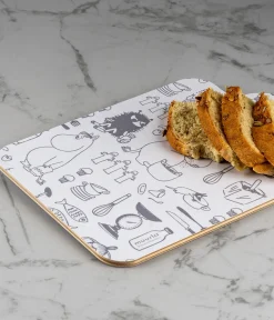 Muumi Bon Appétit Chop & Serve -leikkuu-/tarjoilulauta 21x31cm