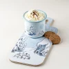 Muumi Chop & Serve -leikkuu-/tarjoilulauta Talvi Muumilaaksossa 13x33cm