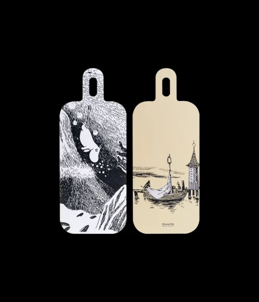 Muumi Chop & Serve -leikkuu-/tarjoilulauta Sukellus 13x33cm