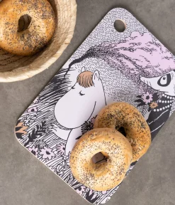 Muumi Chop & Serve -leikkuu-/tarjoilulauta Kesäyö 21x31cm