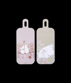 Muumi Chop&Serve -lauta Kukkaniitty 13x33cm