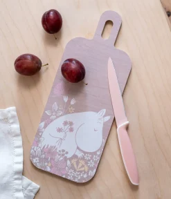 Muumi Chop&Serve -lauta Kukkaniitty 13x33cm
