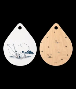 Muumi C&S -tarjoilulauta Sailors 21x27 cm
