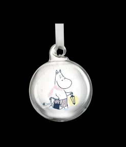 Muumi joulupallo Lumipyry Ø5cm, 4 kpl/pkt