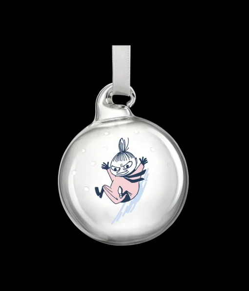 Muumi joulupallo Lumipyry Ø5cm, 4 kpl/pkt