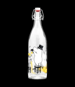 Muumi lasipullo Hedelmät 1 L