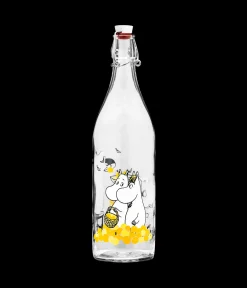 Muumi lasipullo Hedelmät 1 L