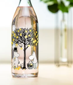 Muumi lasipullo Omenat 1L