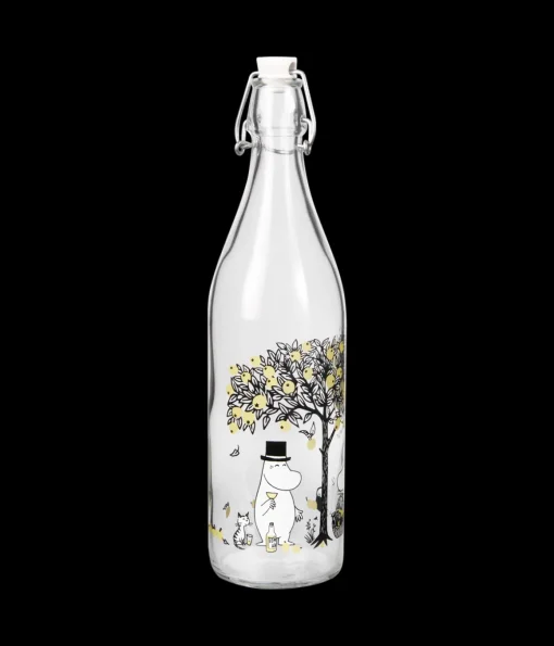 Muumi lasipullo Omenat 1L