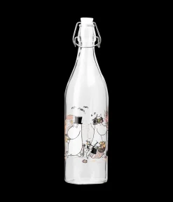 Muumi lasipullo Omenat 1L