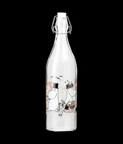 Muumi lasipullo Omenat 1L