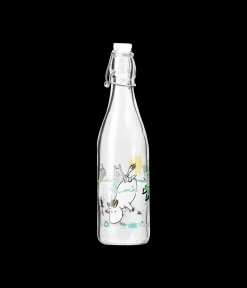 Muumi lasipullo Vilskettä vedessä 0,5L