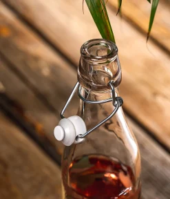 Muumi lasipullo Vilskettä vedessä 0,5L