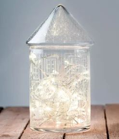 Muumi lasipurkki Muumitalo 30,5cm