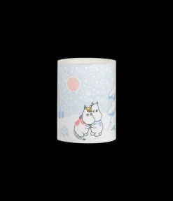 Muumi LED kynttilä Lumipyry 10cm