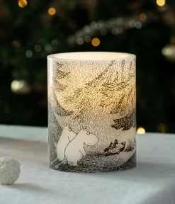 Muumi LED-kynttilä Kuusen alla 12,5 cm