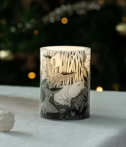 Muumi LED-kynttilä Lampi 10 cm