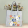 Muumi tote bag Kukat 40x40cm