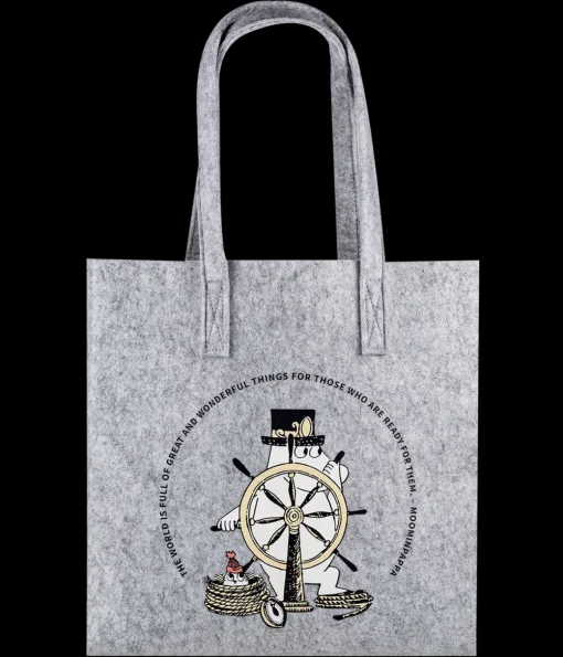 Muumi tote bag Seikkailija 40x40cm