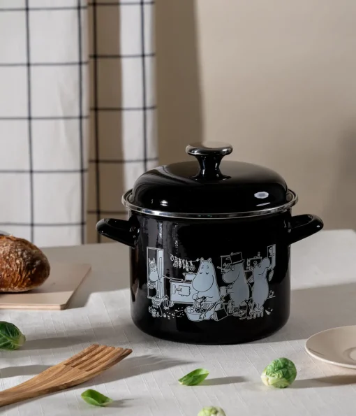 Muumit Keittiössä emalikattila 3,5L
